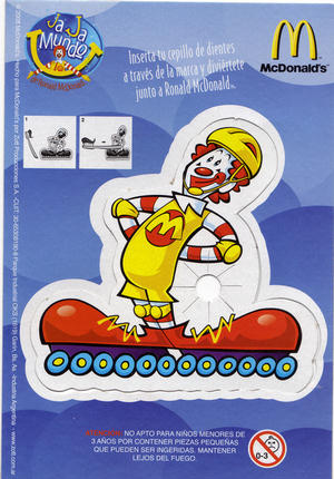 Simpático troquelado para uso bucal